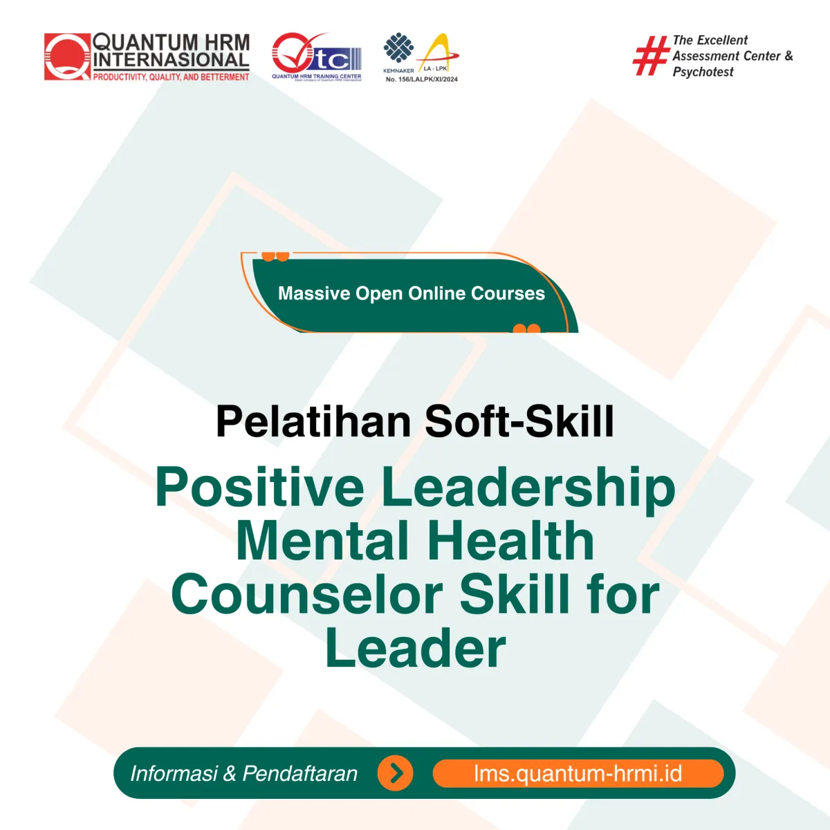 Positive Leadership Mental Health Counselor Skill for Leader