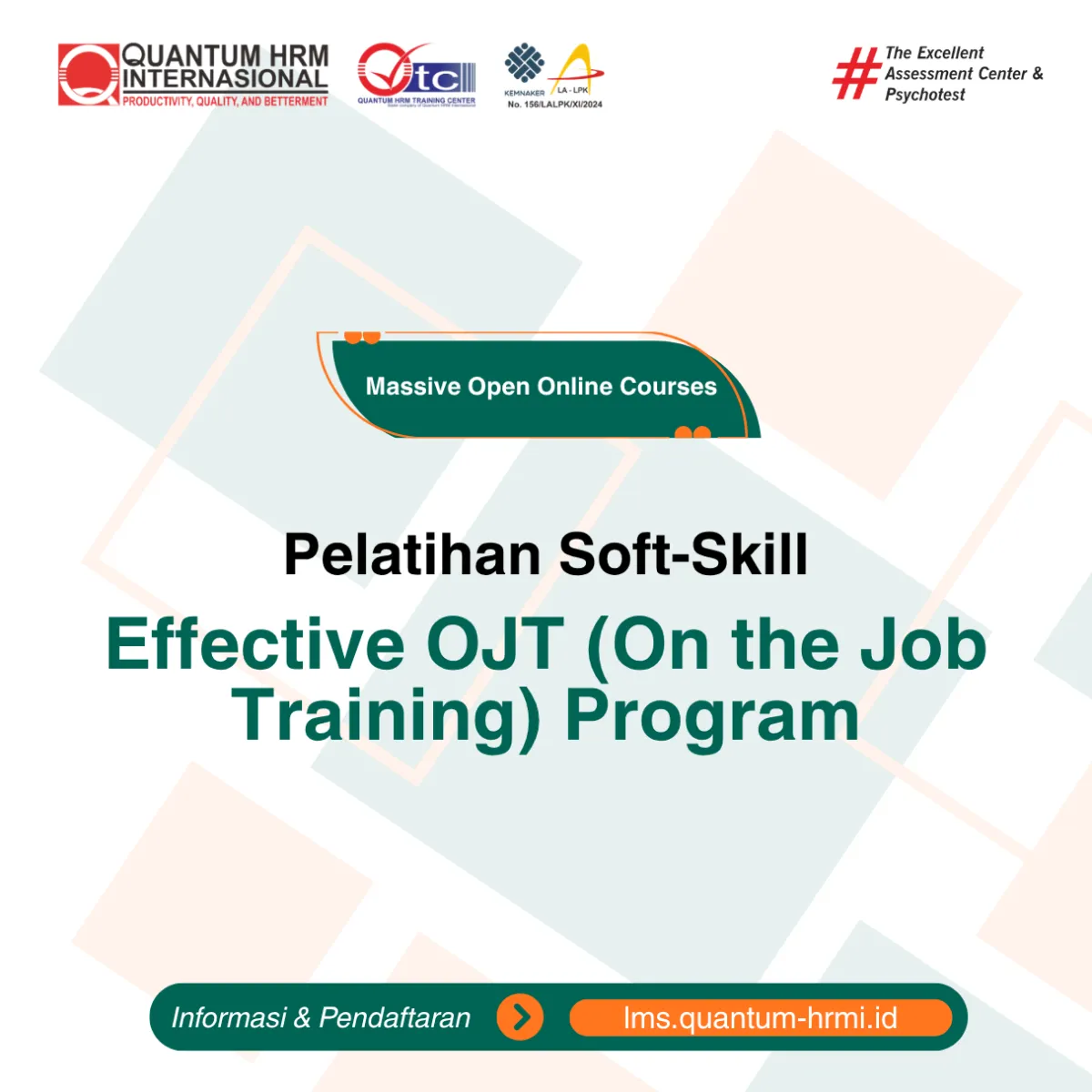 Effective OJT (On the Job Training) Program